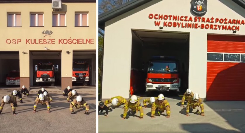 Challenge. Nasi ochotnicy też robią pompki dla Ksawerego! [video]