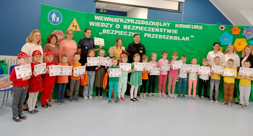 Przedszkolaki z PM1 wiedzą dużo o bezpieczeństwie [foto]