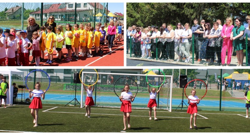 Sportowa niedziela w Rosochatem Kościelnem. Nowe kompleks boisk oficjalnie otwarty [foto]