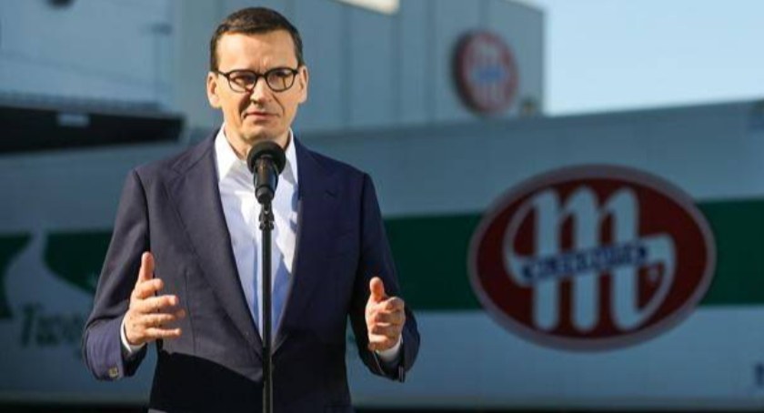 Premier Mateusz Morawiecki odwiedzi Łapy