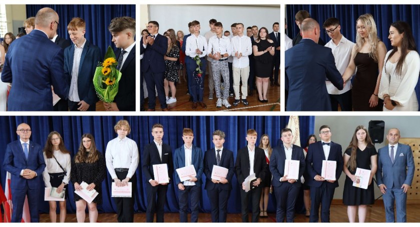Rok szkolny 2022/2023 oficjalnie zakończony. Młodzież ze Staszica odebrała świadectwa [FOTO]