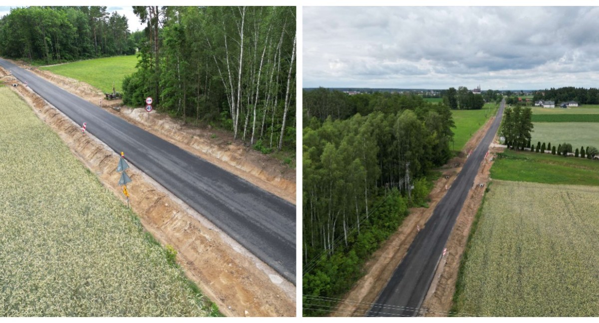 Największa tegoroczna inwestycja drogowa Powiatu na finiszu [FOTO + VIDEO]