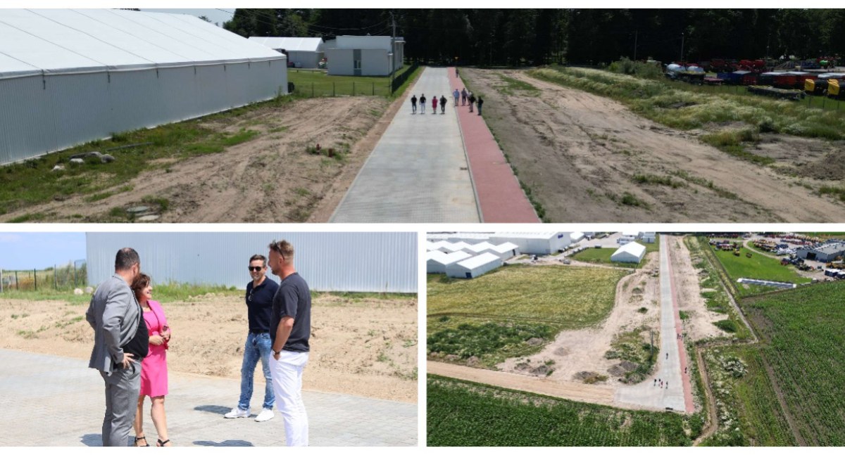 Nowa droga w Czyżewie przykładem współpracy pomiędzy firmą Clovin S.A. i samorządem [FOTO + VIDEO]