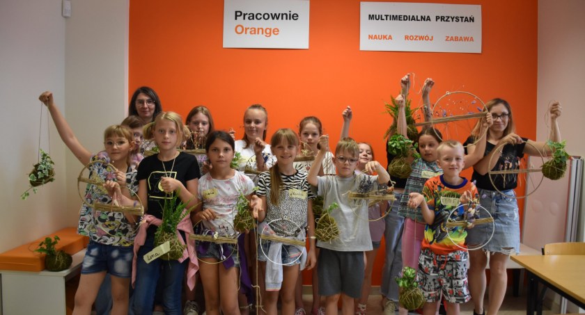 Zielono i kreatywnie było w Pracowni Orange w Wysokiem Mazowieckiem [foto]