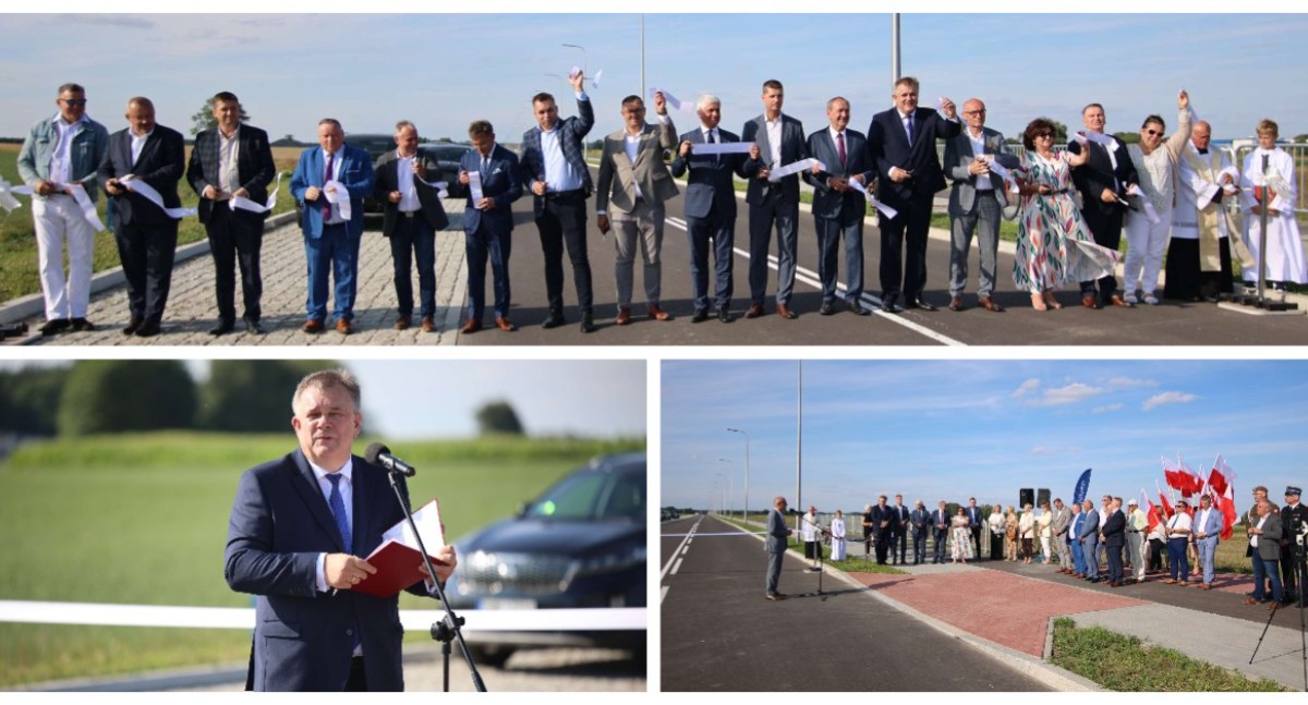 Mała obwodnica Wysokiego Mazowieckiego uroczyście otwarta. W nieoczekiwanych okolicznościach [FOTO + VIDEO]