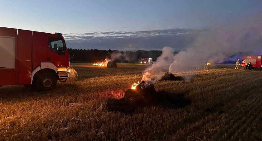 Pożary, wypadki, interwencje - pracowity tydzień wysokomazowieckich strażaków [foto]