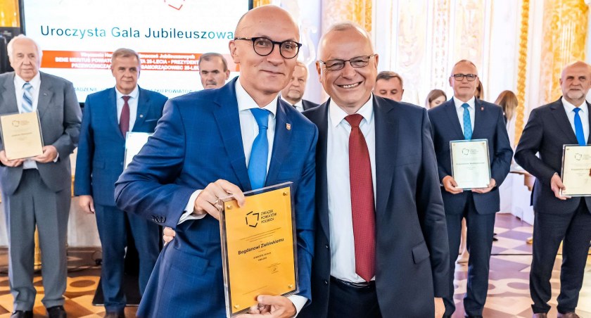 Bogdan Zieliński pośród 20 wyróżnionych starostów w kraju [foto]