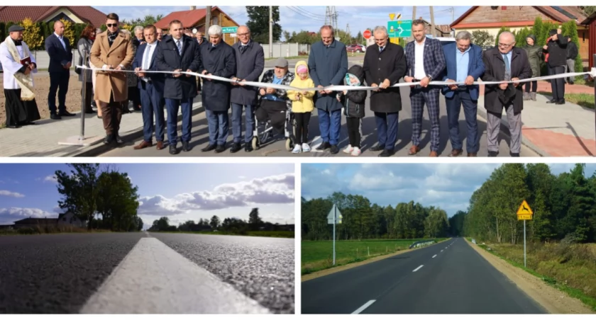 Droga powiatowa Sokoły - Nowe Racibory oficjalnie oddana do użytku [FOTO + VIDEO]