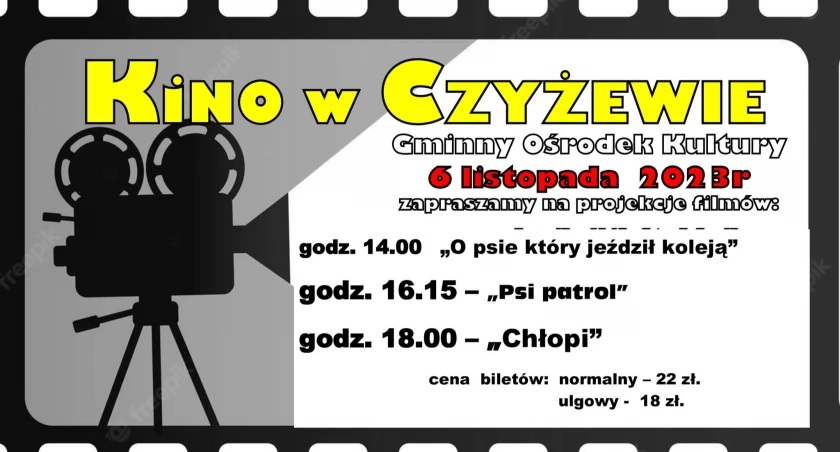 Kino w czyżewskim GOK-u. Co będzie grane?