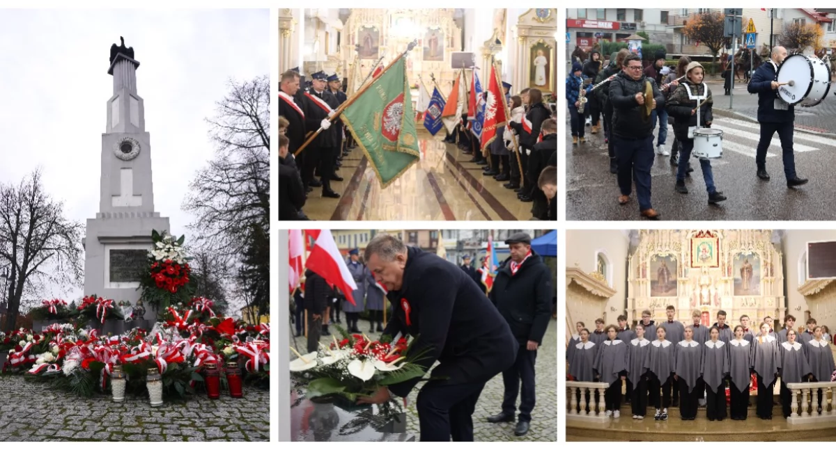 Niech żyje niepodległa Polska! Uroczystości 11 Listopada w Wysokiem Mazowieckiem [FOTO + VIDEO]
