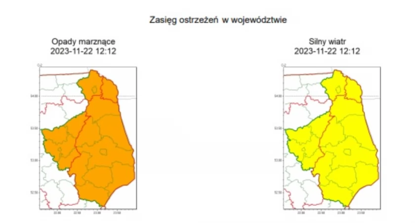 Marznące opady i silny wiatr. Meteorolodzy alarmują - może być bardzo ślisko
