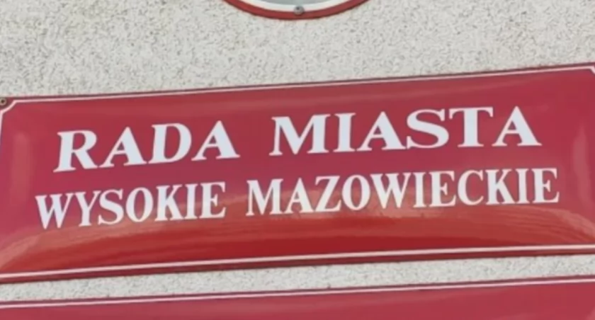 Radny Miasta Wysokie Mazowieckie zrezygnował z mandatu
