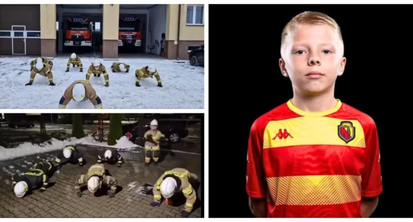 Strażacy ochotnicy pompują dla Ksawerego. OSP Kulesze Kościelne rozpoczęło wyzwanie [video]