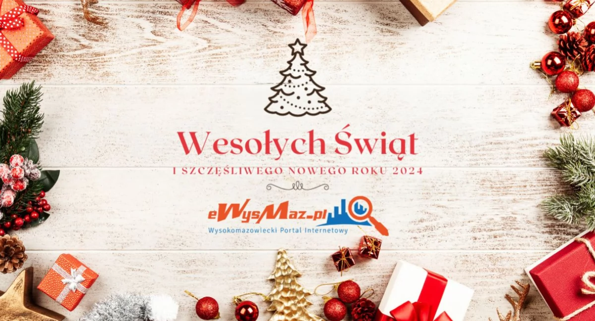 Świąteczne życzenia od eWysMaz.pl: Wesołych Świąt i Szczęśliwego Nowego Roku dla naszych Czytelników!