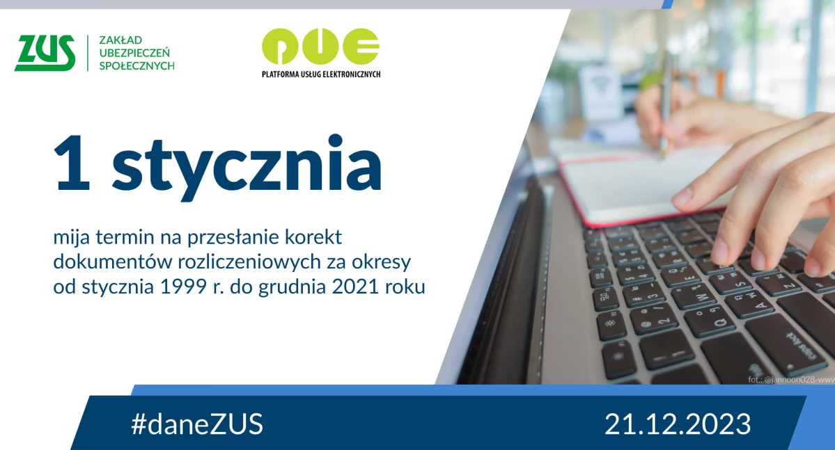 ZUS: Ostatnia szansa dla przedsiębiorców na złożenie korekt