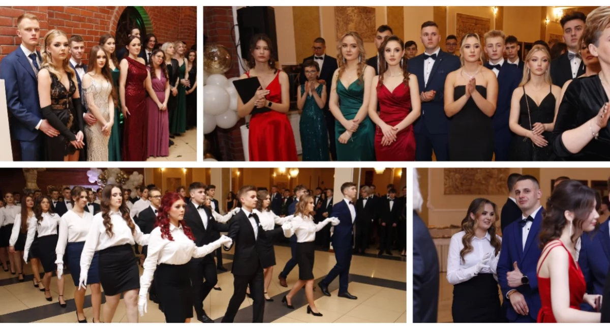 Maturzyści z  Jagiellończyka bawią się na balu studniówkowym [FOTO + VIDEO]