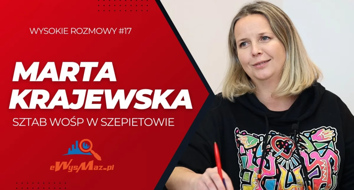 Jak będzie wyglądał finał WOŚP w Szepietowie? Wysokie Rozmowy #17 z Martą Krajewską [VIDEO]