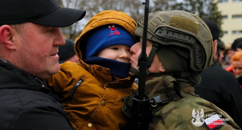 Przysięga wojskowa na zwieńczenie 