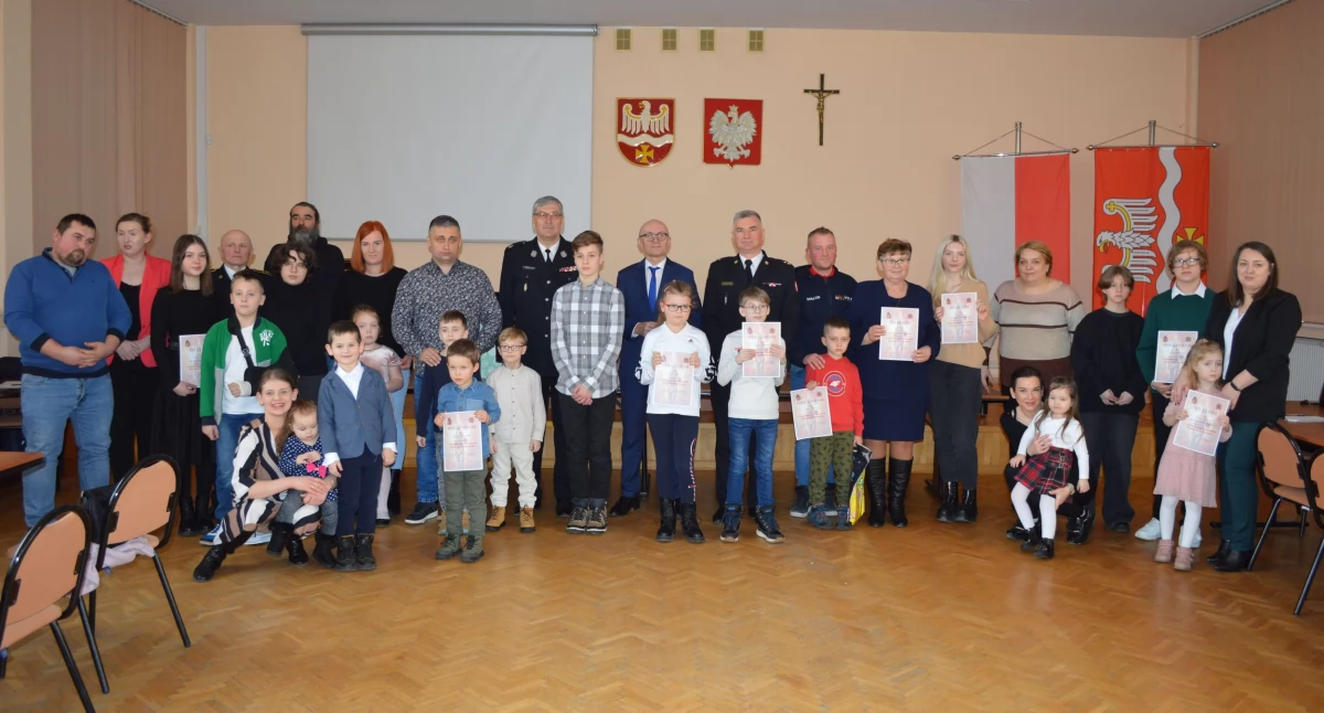Podsumowanie powiatowych eliminacji Ogólnopolskiego Strażackiego Konkursu Plastycznego [foto]