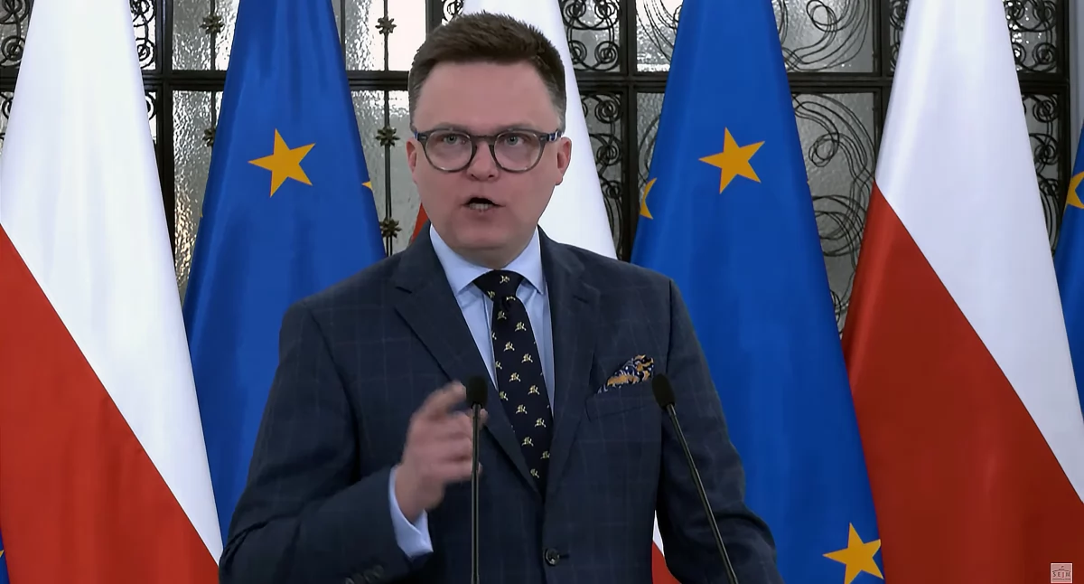Marszałek Hołownia: Będą kary dla siedmiu posłów. Wśród nich Jacek Bogucki [aktualizacja]