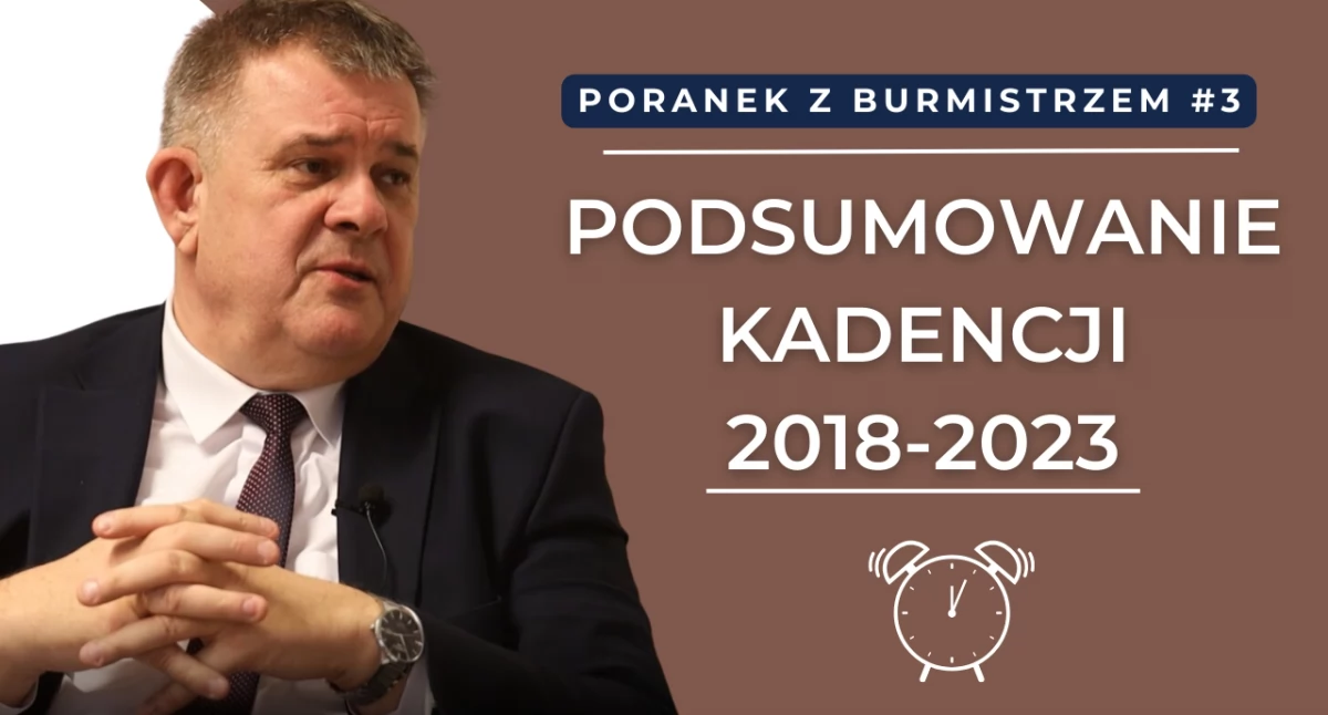 Poranek z burmistrzem #3: Podsumowanie kończącej się kadencji w Wysokiem Mazowieckiem [VIDEO]