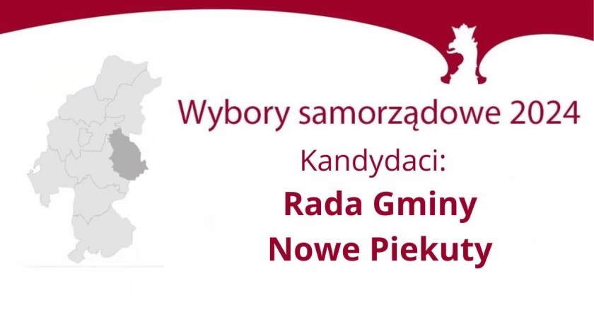 Wybory samorządowe 2024: lista kandydatów do Rady Gminy Nowe Piekuty