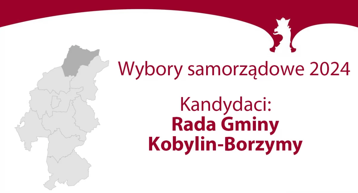 Wybory samorządowe 2024: lista kandydatów do Rady Gminy Kobylin-Borzymy
