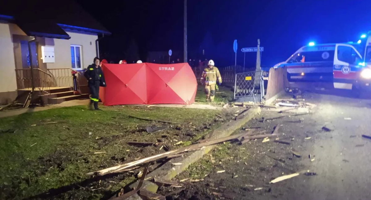 Tragiczny wypadek w Krzyżewie. Nie żyje 17-latka [foto]