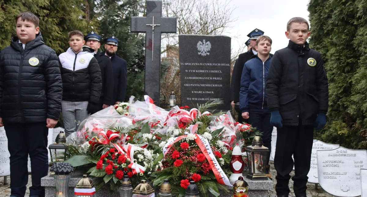 80 lat minęło od wymordowania mieszkańców wsi Jabłoń-Dobki [foto]
