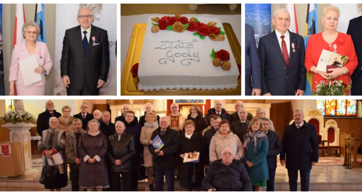 Złote gody w gminie Szepietowo. Pary otrzymały medale za długoletnie pożycie małżeńskie [foto]