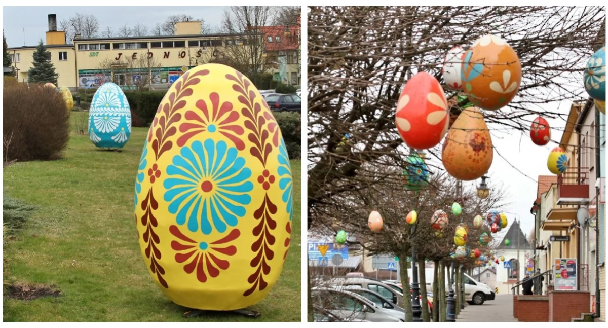 Ciechanowiec: Czuć już klimat świąt Wielkiej Nocy. Tak ozdobili miasto [foto]