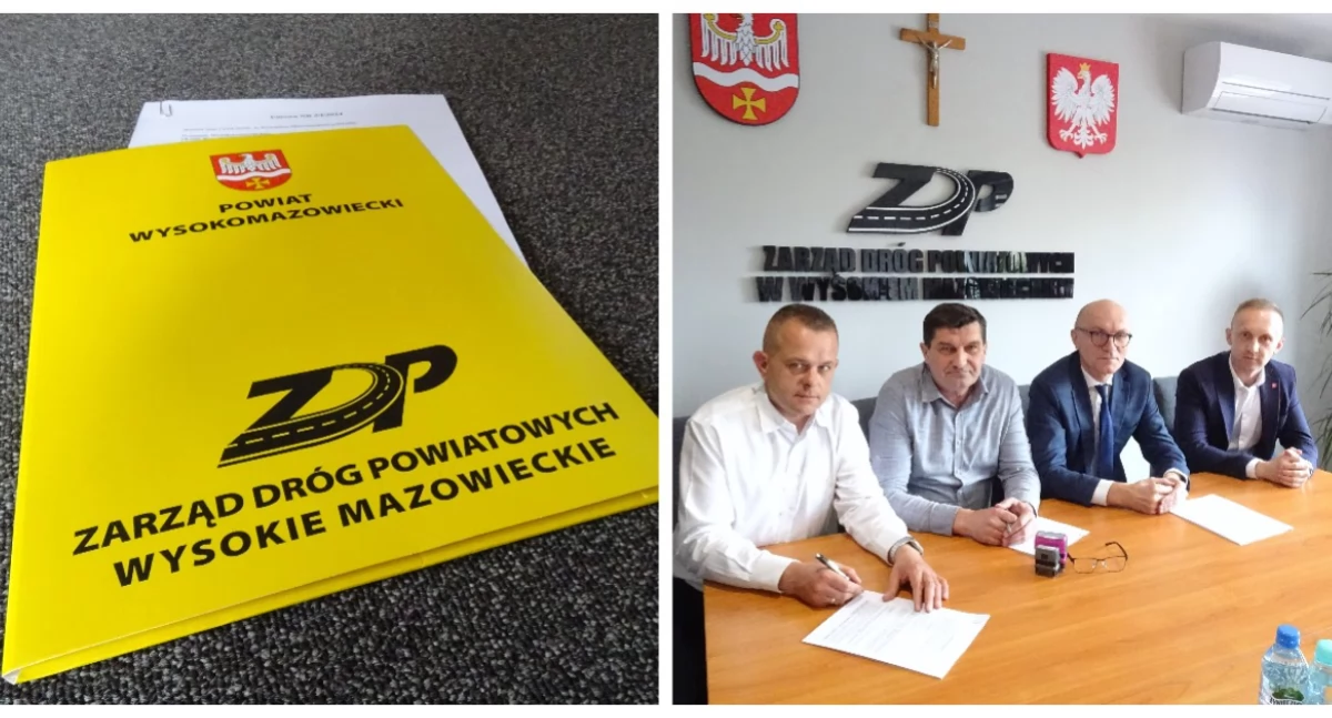 Rusza przebudowa drogi Kulesze Kościelne - Gołasze Mościckie [foto]