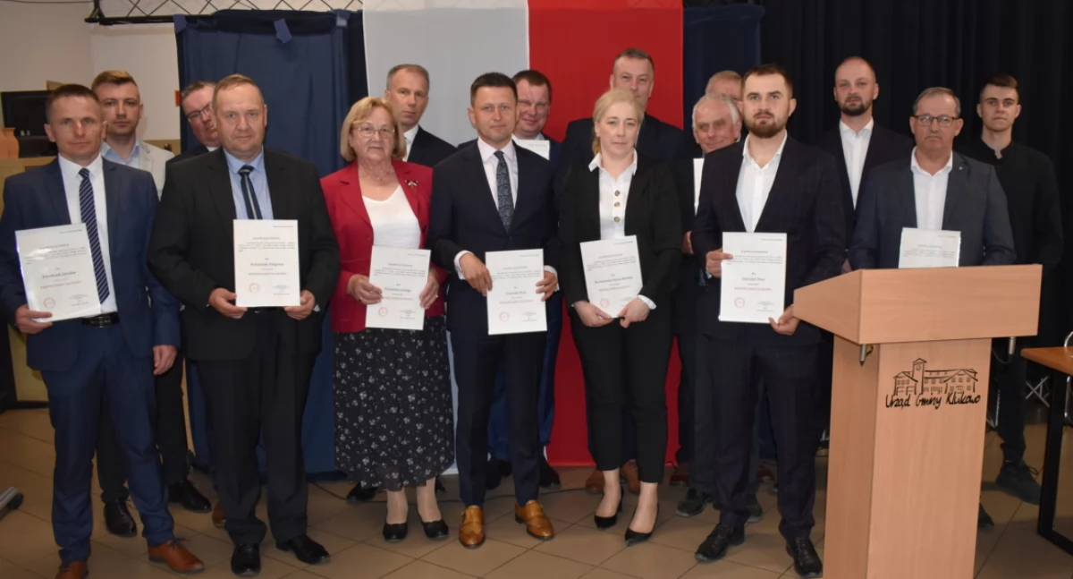 Inauguracja nowej kadencji Rady Gminy Klukowo