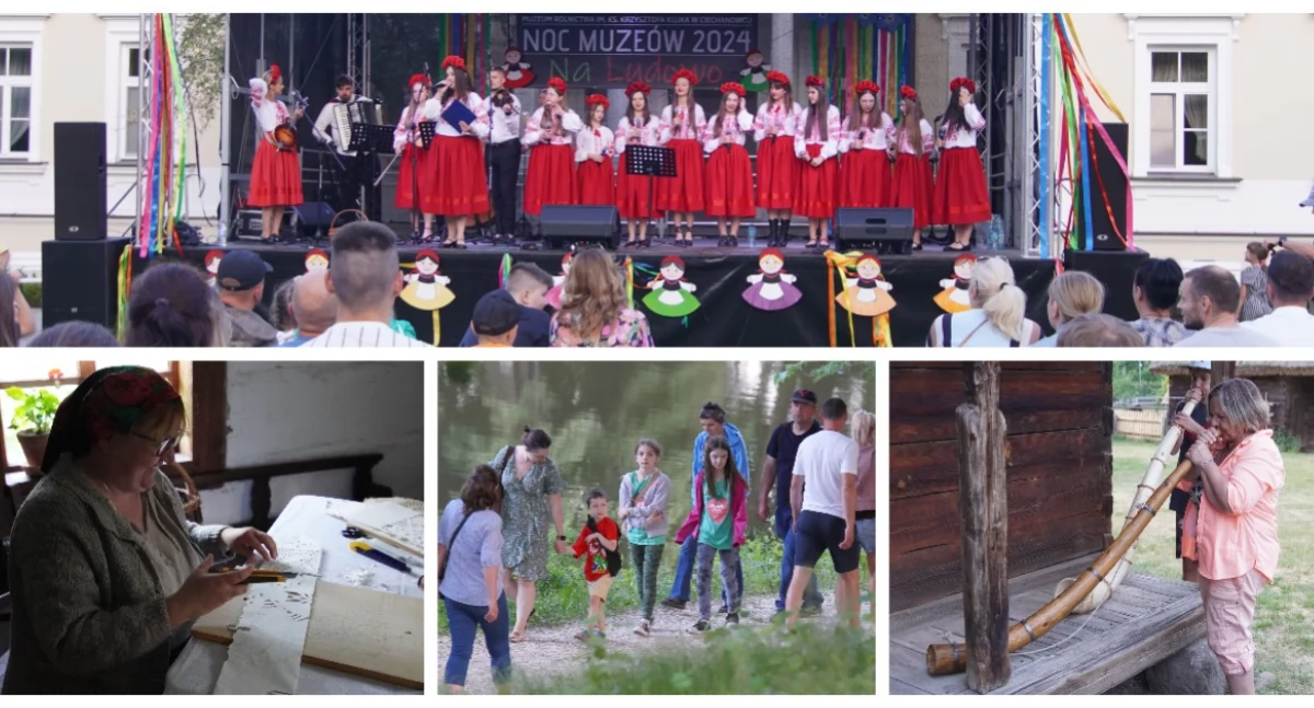 Ludowa noc w Muzeum Rolnictwa w Ciechanowcu [FOTO]