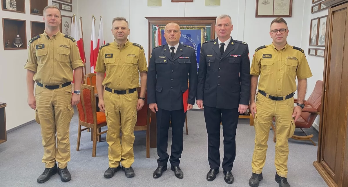 St. kpt. Piotr Pruszyński został zastępcą Komendanta Powiatowego PSP w Wysokiem Mazowieckiem [foto]
