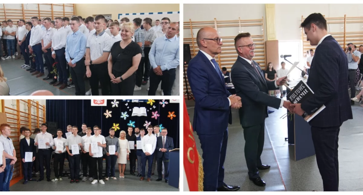 W CKZ w Wysokiem Mazowieckiem oficjalnie zakończono rok szkolny [FOTO]