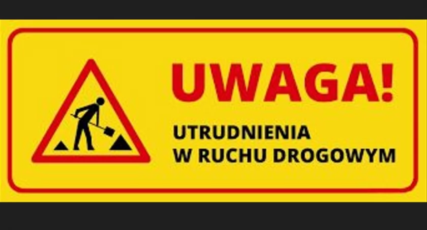 Zamknięcie odcinka droga Jabłoń Kościelna - Jabłoń Dobki