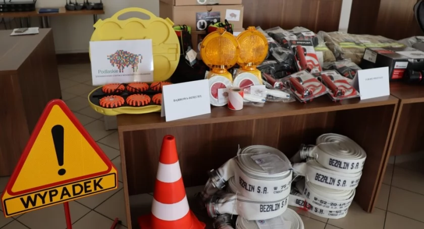 Nowy sprzęt dla druhów Ochotniczych Straży Pożarnych w gminie Wysokie Mazowieckie oraz Szepietowo [foto]