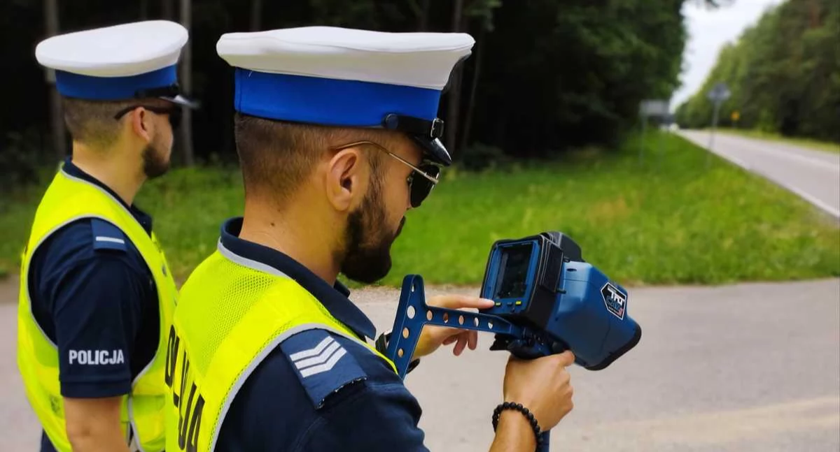 110 km/h przez gminę Szepietowo. Mężczyzna stracił prawo jazdy