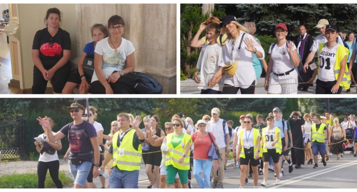 Wysokie Mazowieckie: Pielgrzymi odpoczywali w drodze do Hodyszewa [FOTO + VIDEO]