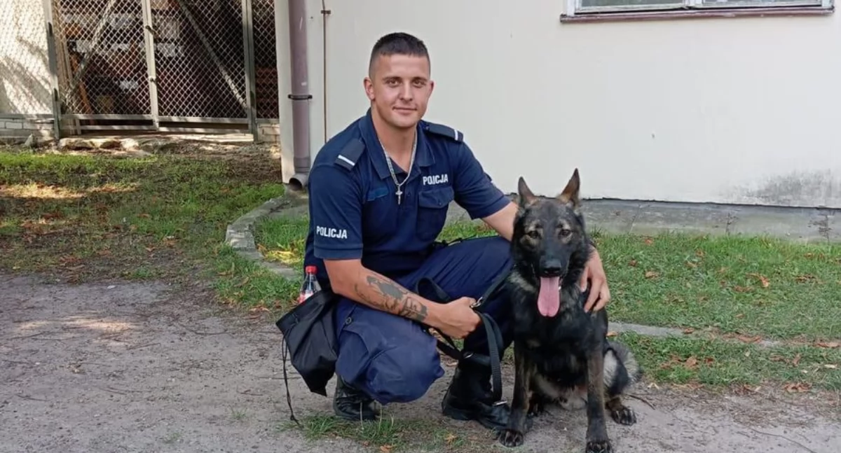W szeregi wysokomazowieckich policjantów wstąpił Trel [foto]