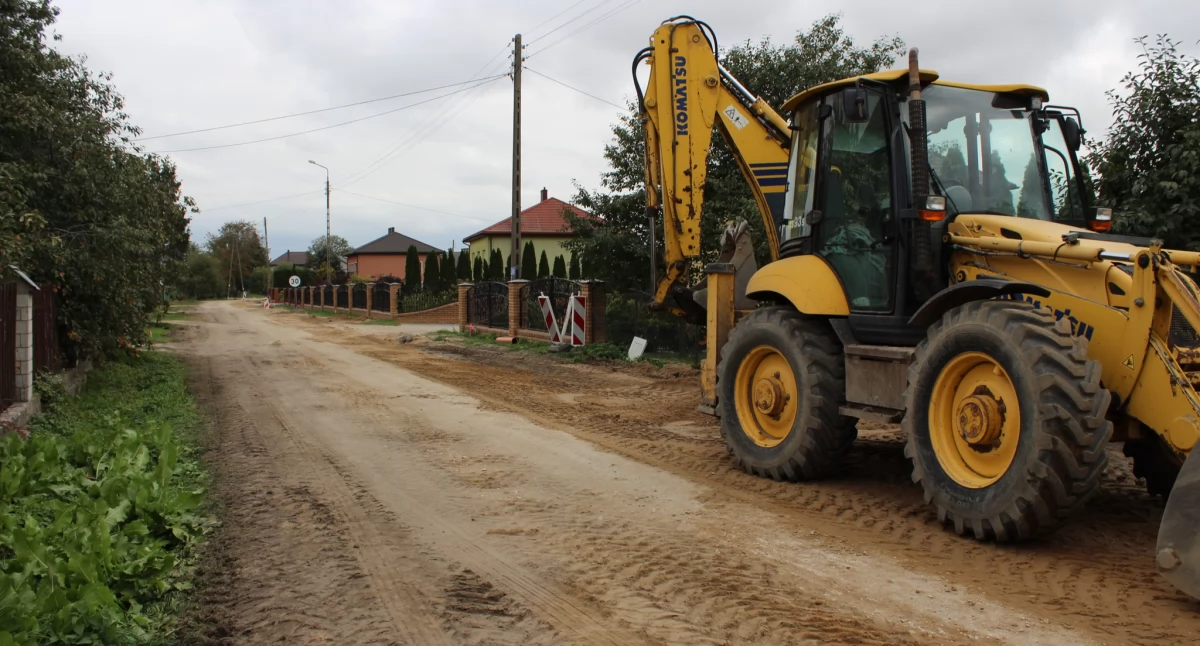 Trwają prace przy budowie Siennica Święchy - Dąbrowa Nowa Wieś [foto]