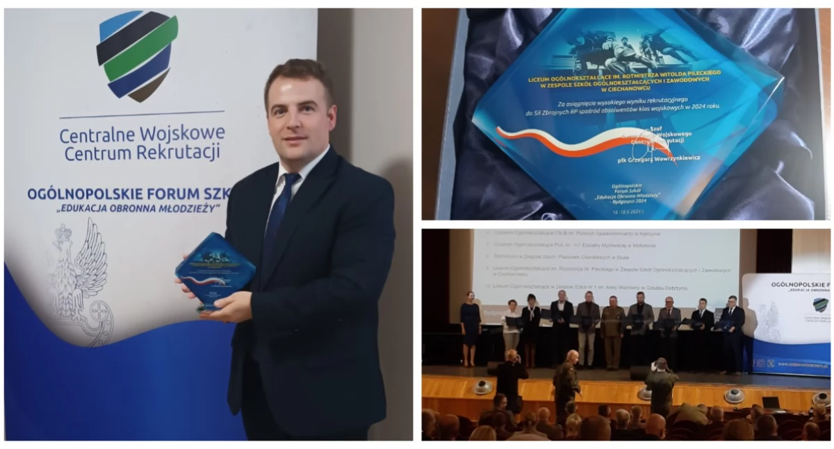 Ciechanowieckie liceum ponownie liderem w rekrutacji do Sił Zbrojnych RP! 