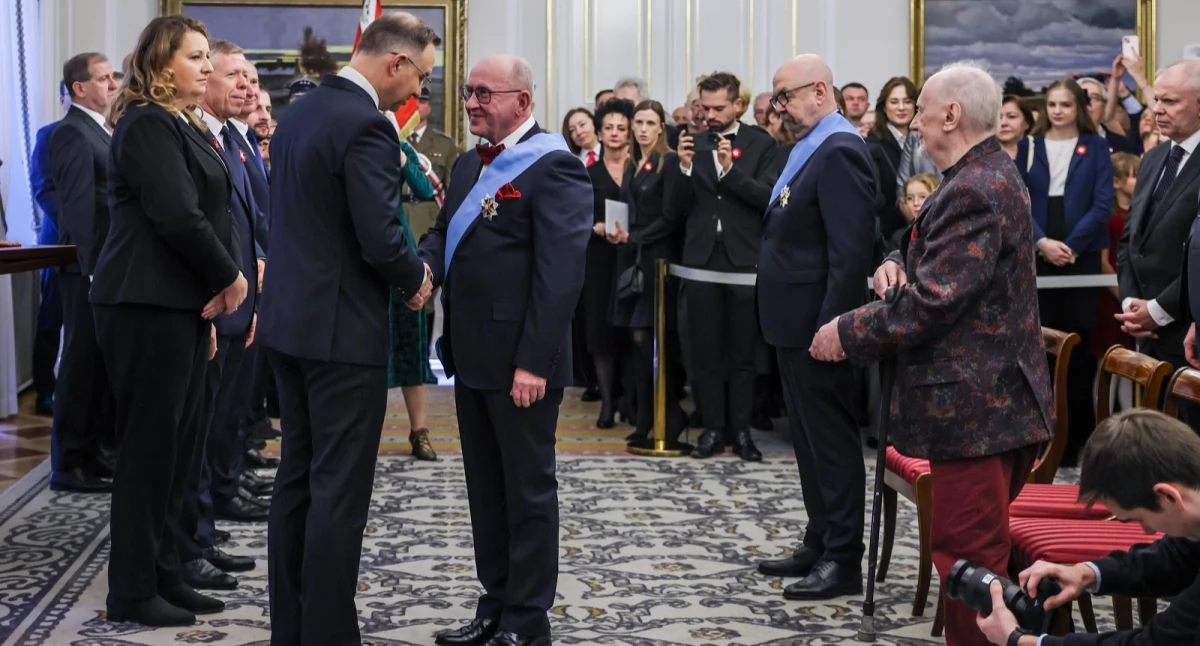 Prof. Henryk Skarżyński odznaczony Orderem Orła Białego