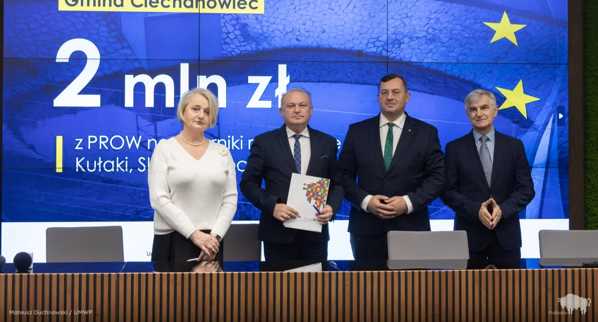 W gminie Ciechanowiec powstaną cztery zbiorniki retencyjne