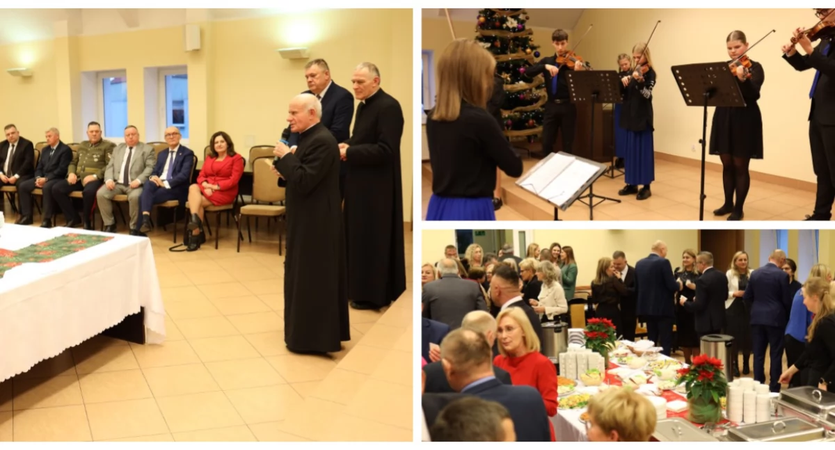 Spotkanie opłatkowe w Urzędzie Miasta Wysokie Mazowieckie [FOTO]