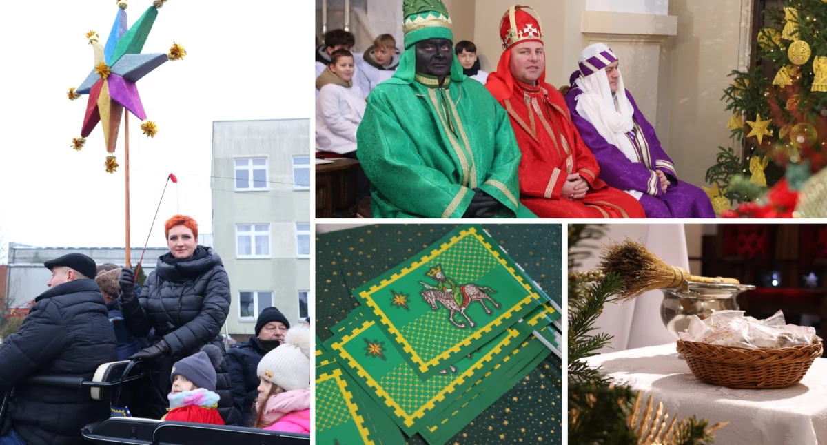 Trzej Królowie zawitali do Czyżewa. Tradycyjny orszak przeszedł ulicami miasta [FOTO]