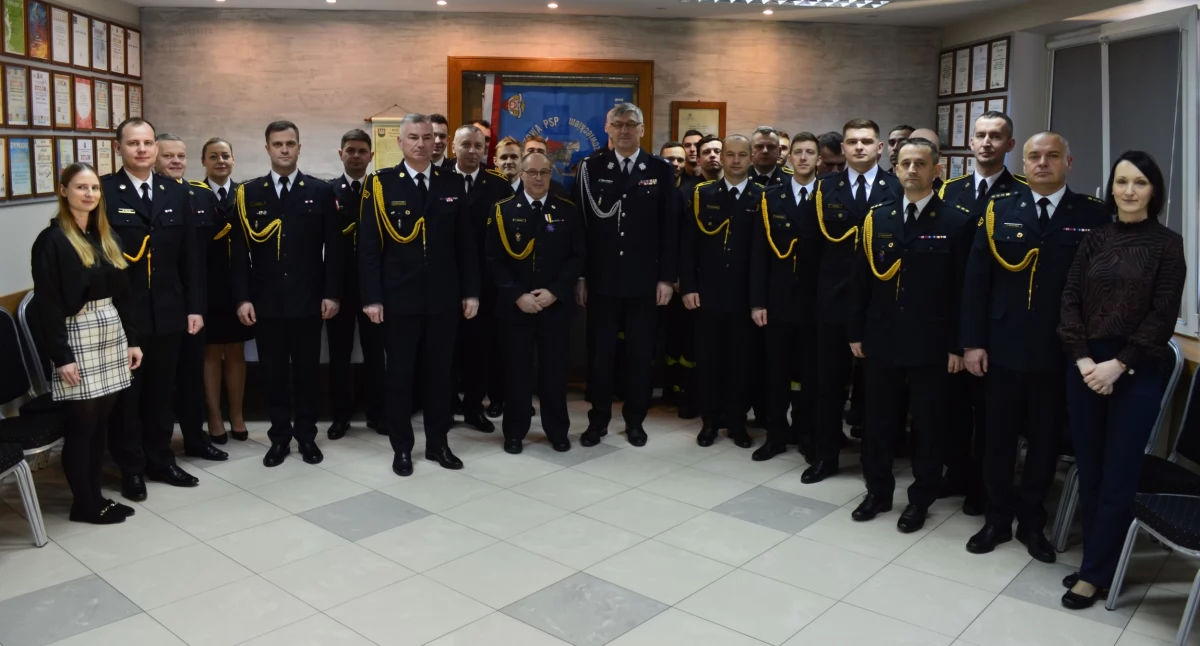 Zastępca Dowódcy JRG Wysokie Mazowieckie przeszedł na emeryturę [foto]