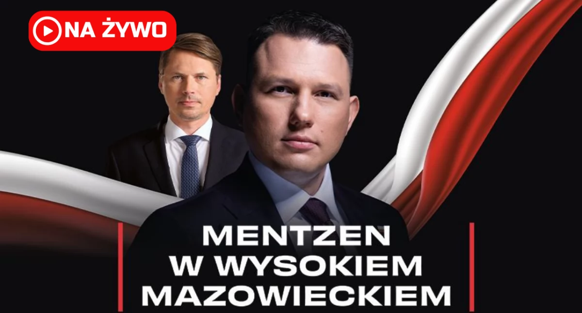 [NA ŻYWO] Sławomir Mentzen w Wysokiem Mazowieckiem