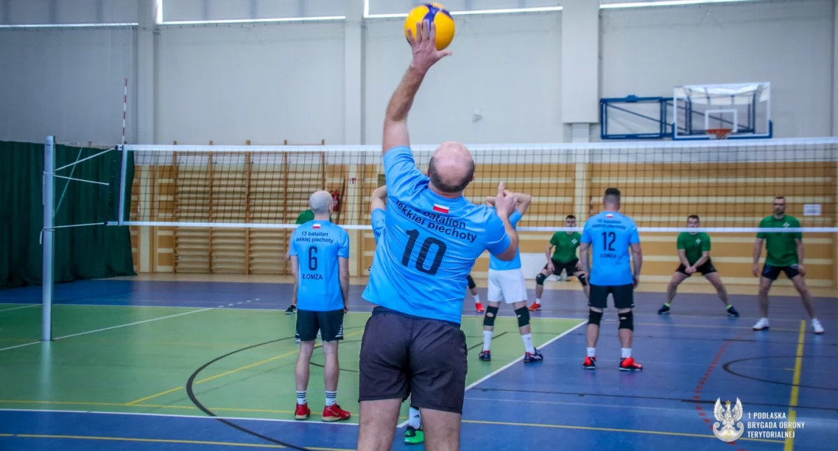 Terytorialsi rywalizowali w piłce siatkowej [foto]